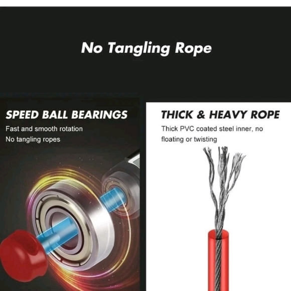 Red and Gray Digital Jump Rope - Picture 4 of 4